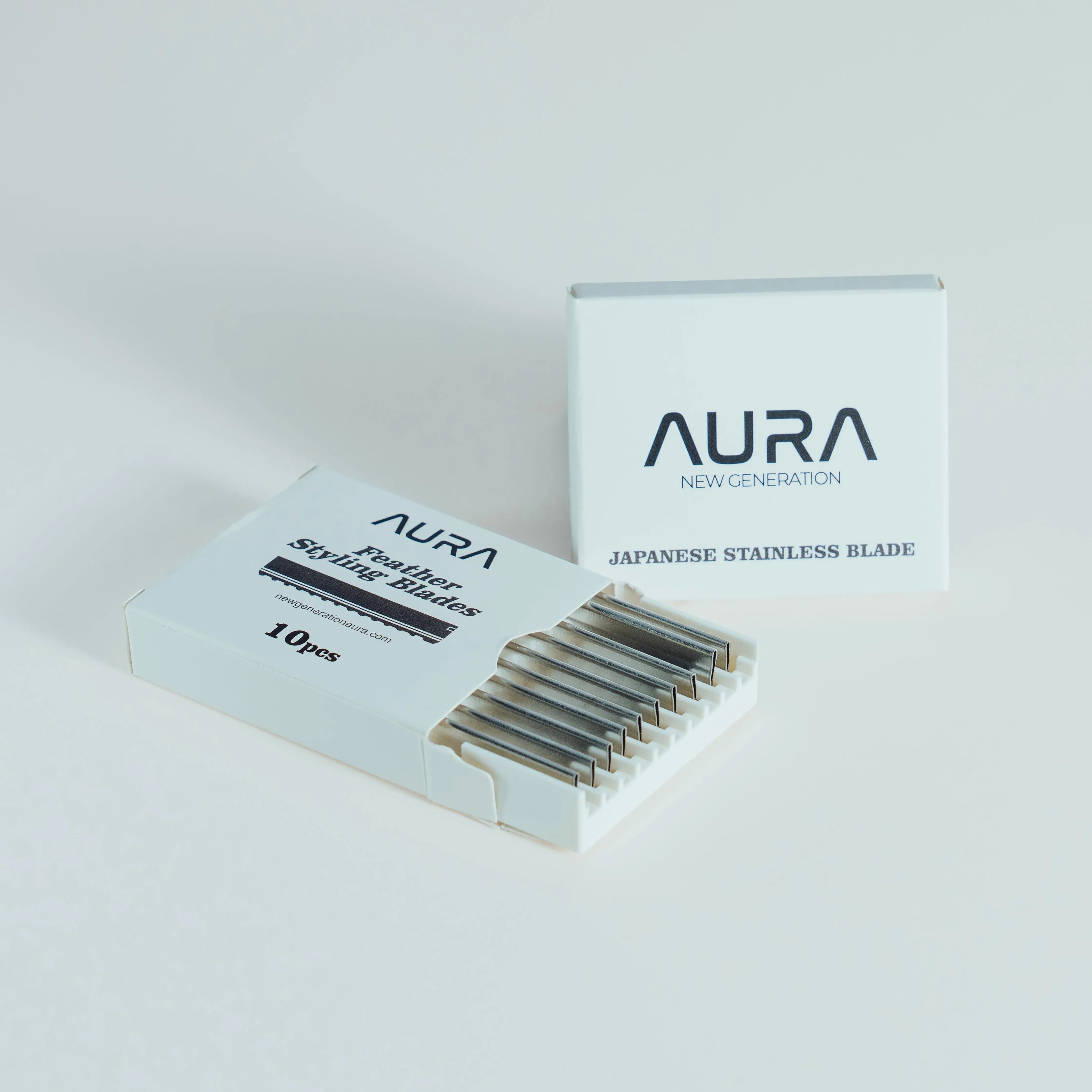 Aura Feather Styling Blades Pack of 10 My Store